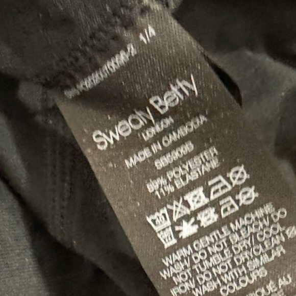 Sweaty Betty Black Garry Long Sleeve Jumpsuit - Picture 9 of 11